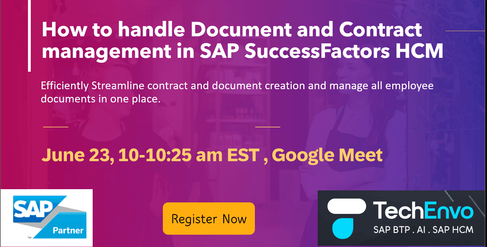 How to handle Document and Contract managment in SAP SuccessFactors HCM
