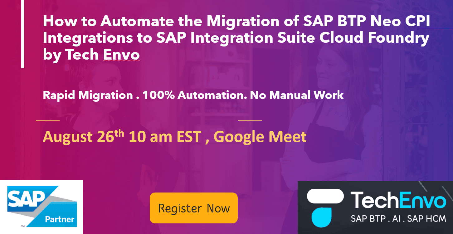 How to Automate the Migration of SAP BTP Neo CPI Integrations to SAP Integration Suite Cloud Foundry
